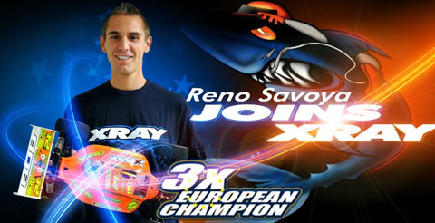 Renaud Savoya a rejoint le Team Xray Show